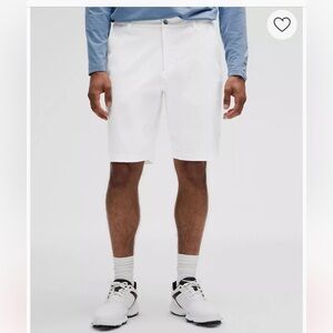 LULULEMON White Commission Golf Short 10" NEW size 33